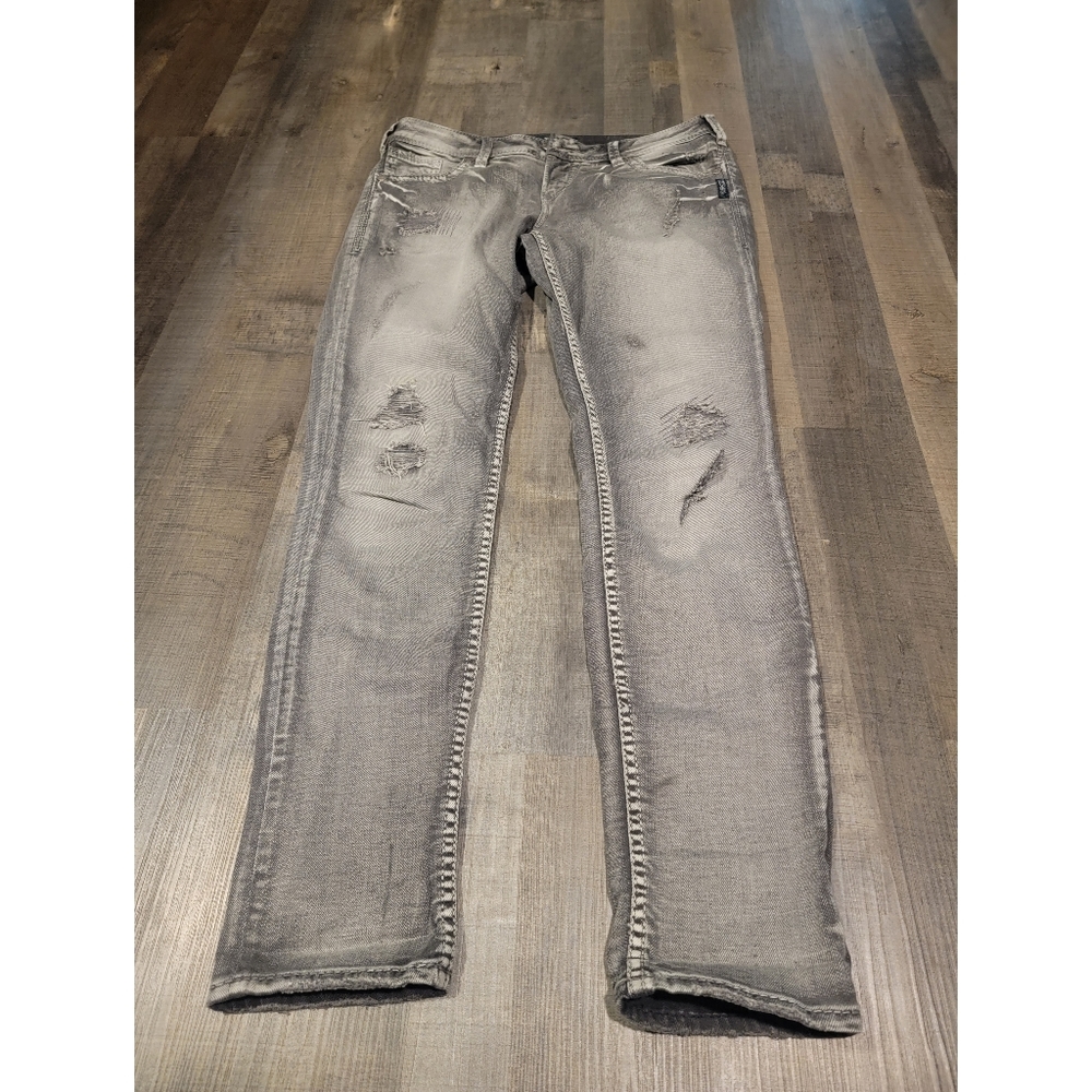 Silver aiko denimotion skinny leg jeans size 29/31
